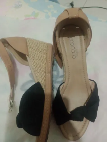 Salto tamanco sandália feminina 