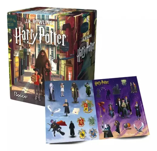 Box Harry Potter Edição Pottermore 7 Livros Com Adesivos J.k. Rowling Editorial Rocco