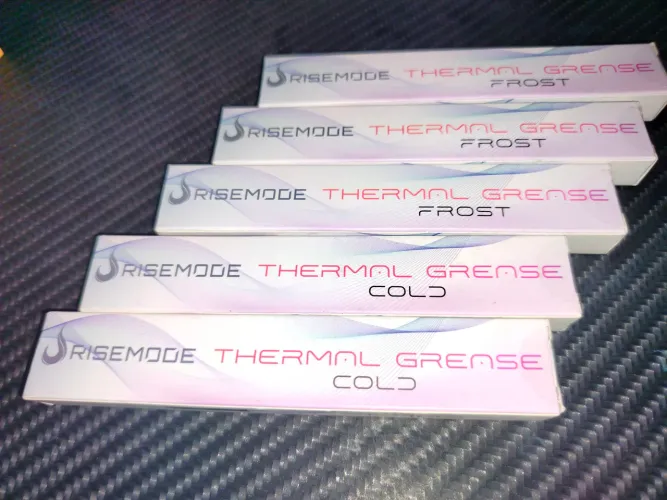 Pasta térmica Risemode - Frost 6w e Cold 8w - 5 Gramas Original 2025