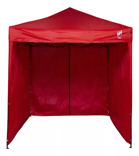 Gazebo Articulado 2x2 Aluminizado Praia E Campo 3 Paredes