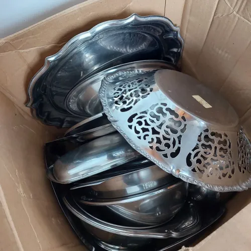 Vendo várias peças de inox