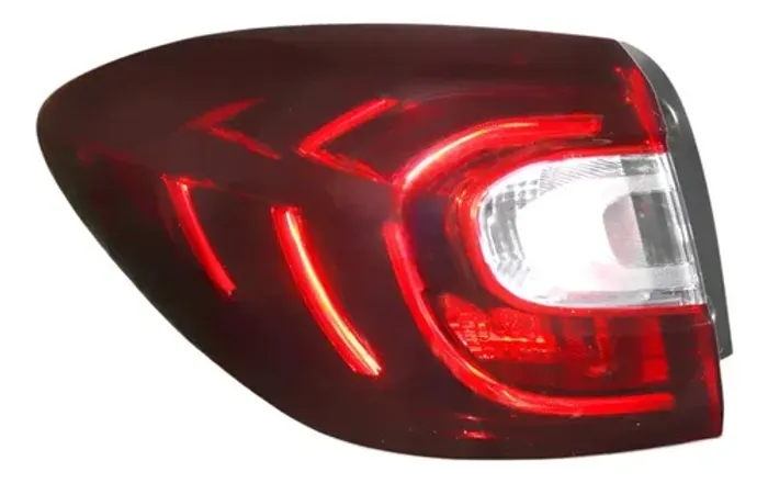 Lanterna Captur 2017 2018 2019 2020 2021 Led Esquerda Esquerdo/motorista Vermelho