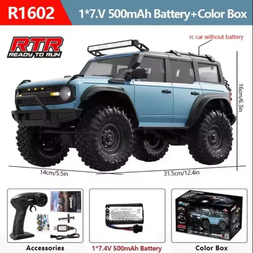 Automodelo Ford Bronco RC 4x4 - Metal