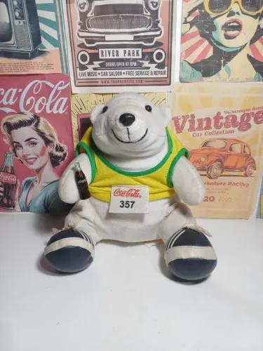 Urso polar promocional da Coca Cola anos 2000