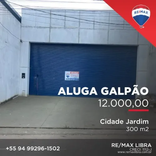 IMOBILIÁRIA RE/MAX LIBRA ALUGA GALPÃO 