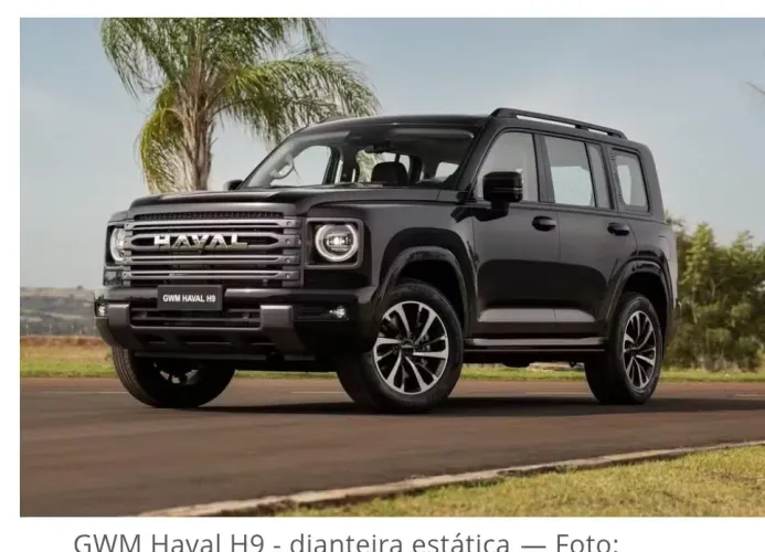 GWM Haval H9 PRETO EXCLUSIVE TD480 2026