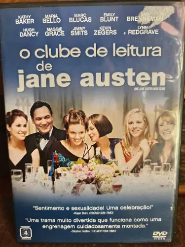 O clube de leitura de Jane Austen. Dvd original.