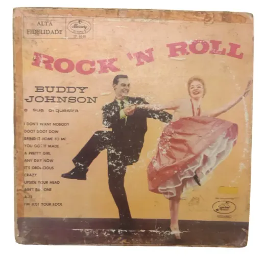 Lp Vinil Buddy Johnson E Osquestra - Rock 'n Roll - 1956 Estandar