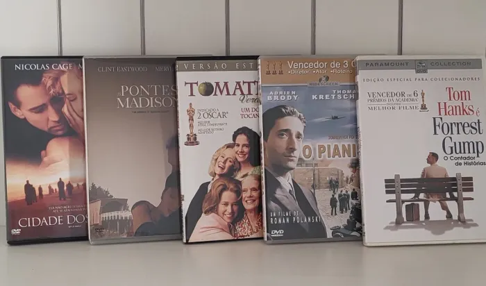 Lote com 5 DVDs - Filmes Clássicos