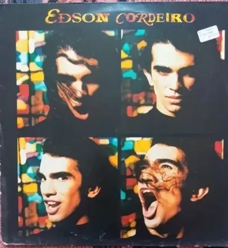LP-Disco vinil-Edson Cordeiro-Edson Cordeiro-Ano 1992-Com encarte