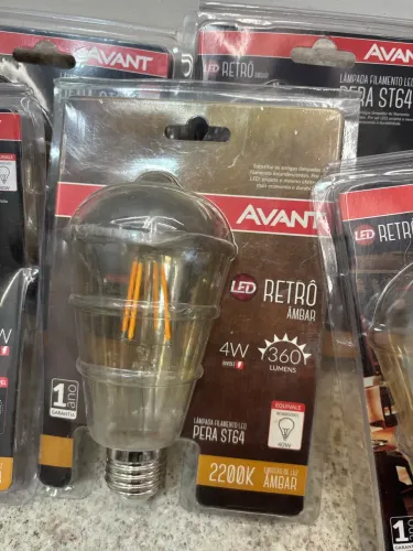 Kit com 12 lâmpadas Avant 220v