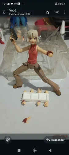 Boneco de ação figma Max factory canaã 