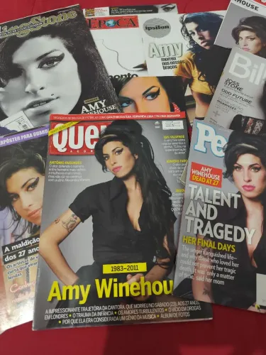 Revistas Amy Winehouse (Rolling Stones, Billboard, People, Quem, Posters)