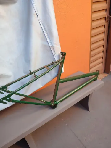 Quadro de Bicicleta Verde