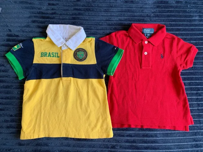 Kit Polo (2 peças) - 12-18 Meses