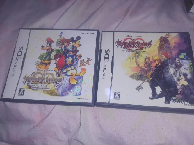 Coletânea kingdom hearts nintendo ds jp