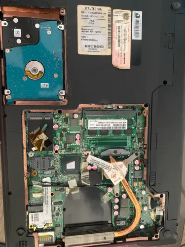 Notebook Itautec Infoway W7550 - Pronto pra uso!