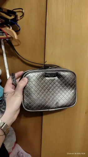 bolsa Mr.Cat prata