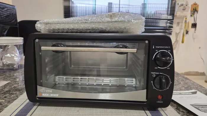 Forno elétrico 9 litros da black & decker