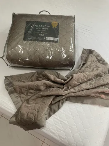 KIT DE COLCHA KING 3 PEÇAS