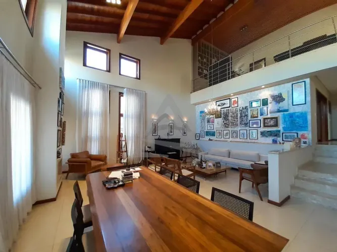 Casa para alugar em Campinas, Alphaville Dom Pedro, com 4 suítes, com 420 m², Alphaville D