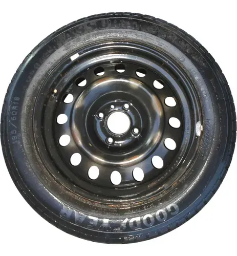 Roda Aro 16 C/pneu Citroën C4 Cactus 1.6 2021 2022 2023 Cinza-escuro