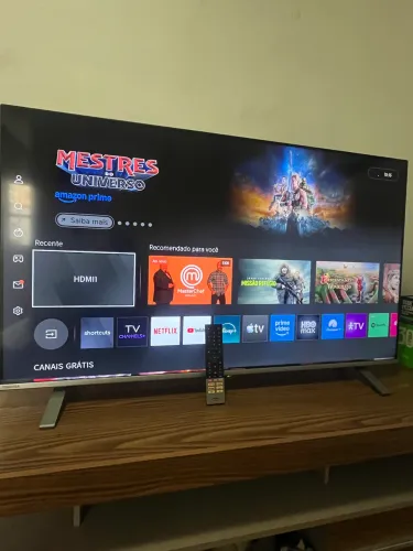 Smart TV Toshiba 50" 4K UHD - Modelo 50C350KB (Impecável + Controle)