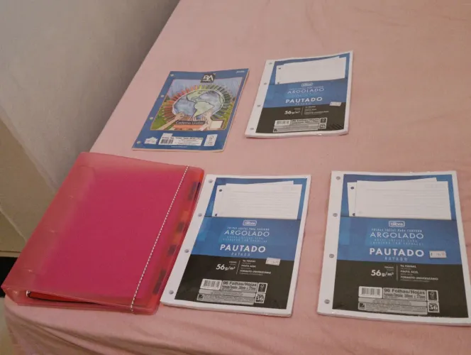 Vendo fichário completo