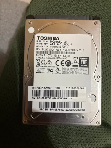 HD  1TB Toshiba