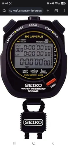 Cronômetro seiko semi novo