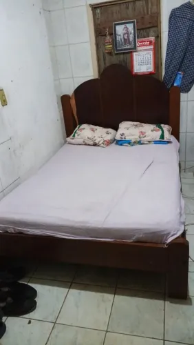 1.300 Cama e Geladeira + Hack e colchão de brinde