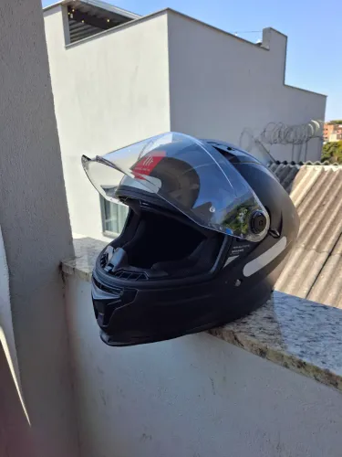 Capacete Moto Mt Braker Sv Com Óculos Interno Esportivo