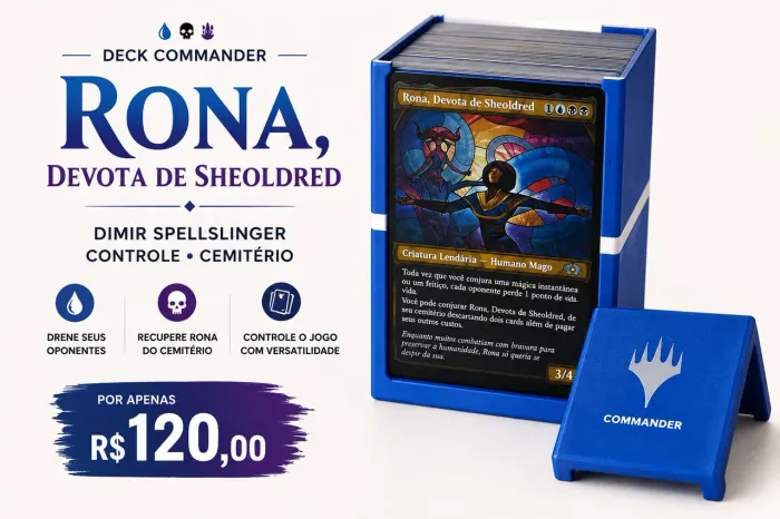 Deck Commander p/ Iniciantes - Rona, Devota de Sheoldred | Magic The Gathering
