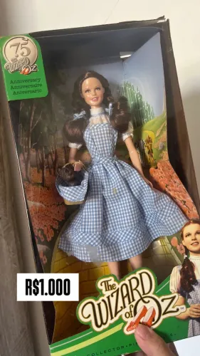 Lote Barbie colecionáveis  mágico de oz