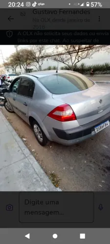 Renault Megane Sedan Expression Hi-flex 1.6 16V 2007
