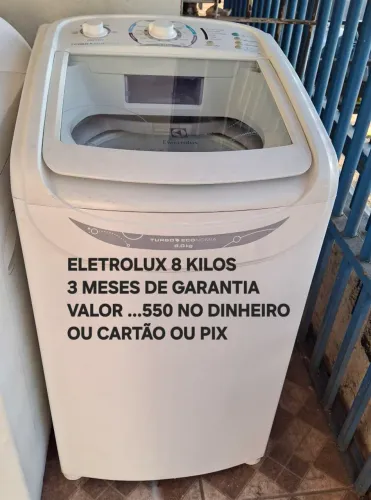 VENDO MAQUINAS DE LAVAR ROUPAS COM GARANTIA DE 3 MESES FUNCIONANDO PERFEITAMENTE 