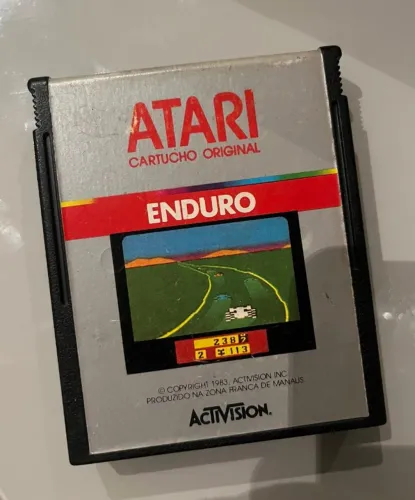 Jogo Atari - Enduro