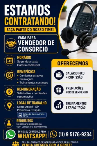 Vaga de emprego 