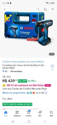 Parafusadeira bosh