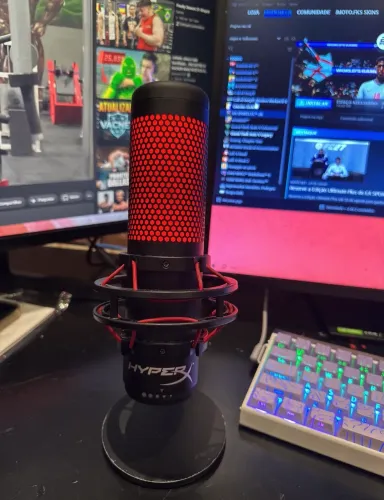 Microfone HyperX Quadcast