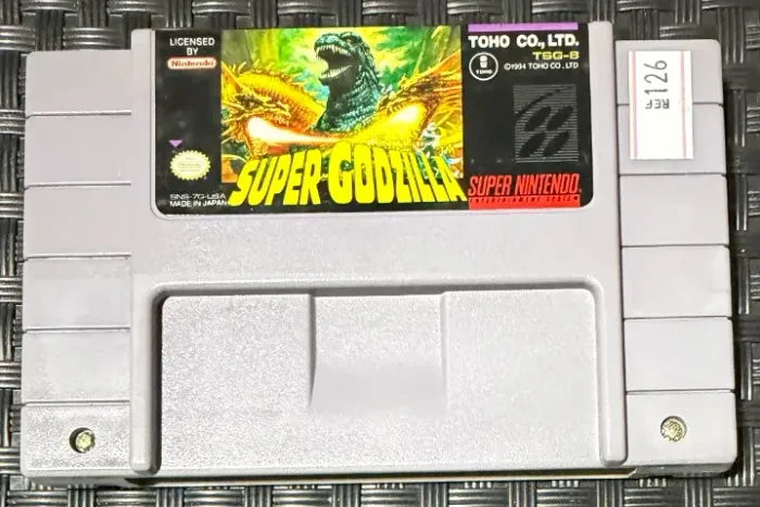 Super Godzilla Original SNES Americano Super Nintendo