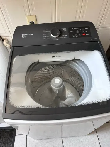 Máquina de lavar Brastemp 15kg semi nova com nota fiscal e manual.
