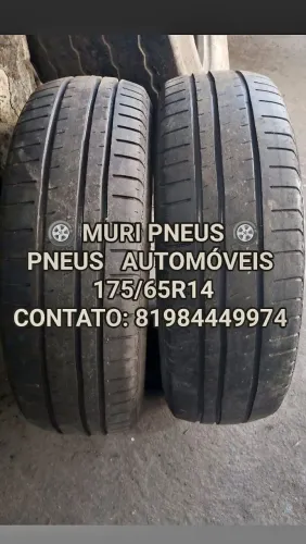 PNEUS 175/65R14 PNEU 175/65R14 PNEUS USADOS 175/65R14 PNEUS MEIA VIDA PNEUS SEMINOVOS