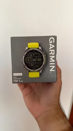 GARMIN FÊNIX 8 SOLAR 47MM ? TOP DE LINHA!