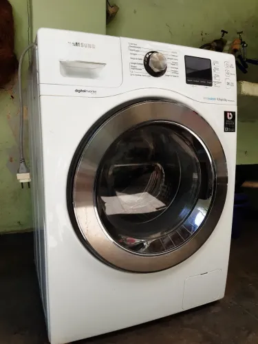 Lava e seca 8kg Samsung ecobubble com defeito