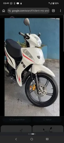 Bull 50cc emplacada, com apenas 6.300km