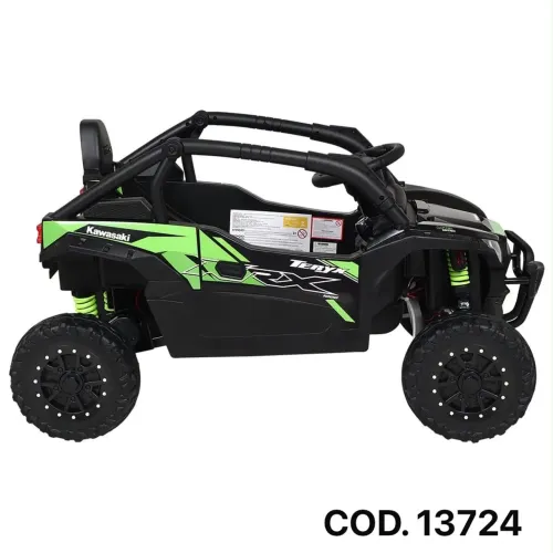 CARRO ELÉTRICO UTV KAWASAKI KRX 1000 24V PRETO - BEL ?