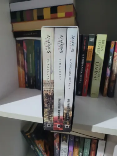 Box assassins creed com 3 livros