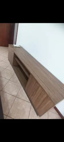 Rack de madeira para sala 