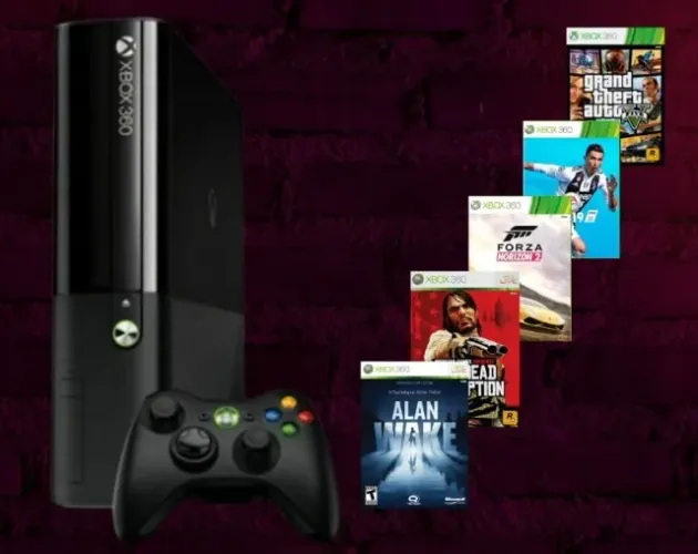 Xbox 360 Hd250gb com 1 Controle